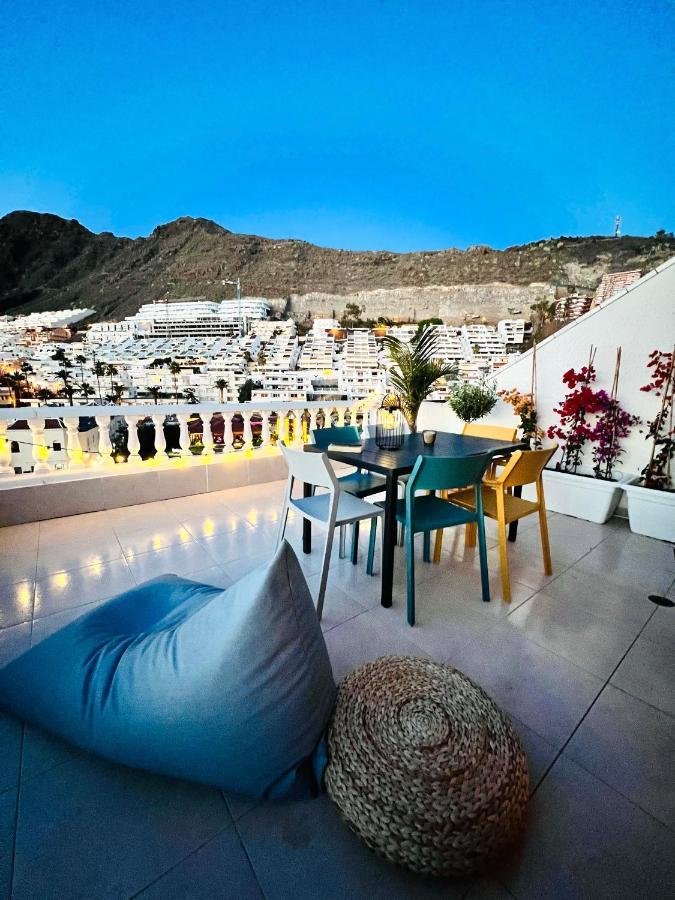 Апартаменты Luxury Penthouse With Breathtaking Views And Huge Private Terraces Пуэрто-де-Сантьяго Экстерьер фото